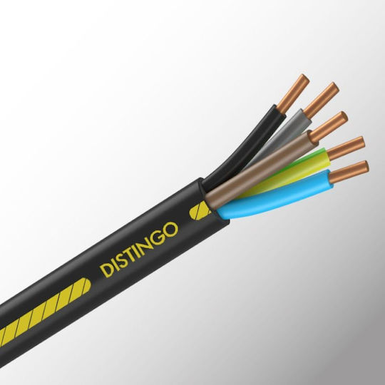Xlpe Pvc 3g16mm2 Distingo Netzkabel Schwarz