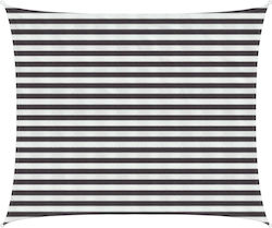 vidaXL Rechteckiges Sonnensegel Grau 2,5x3,5m
