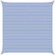 vidaXL Τρίγωνο Δίχτυ / Πανί Σκίασης Μπλε 5m