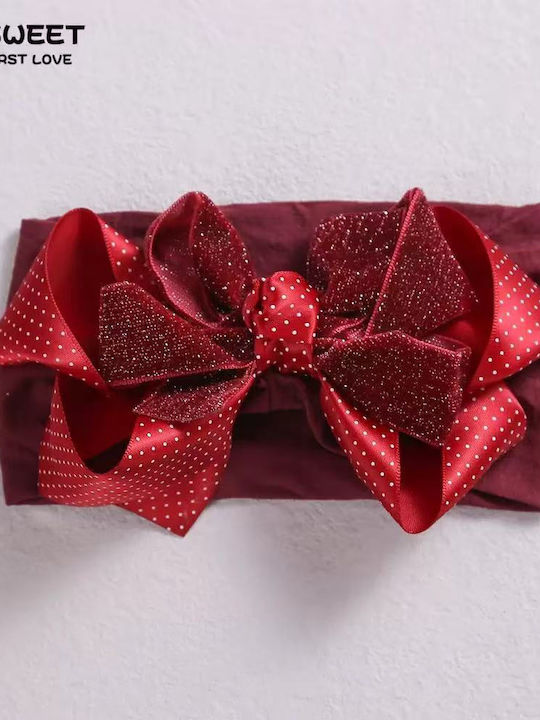Intimonna Baby Headband In Red Colour