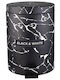 TnS Inox Bathroom Bin 5l Silver