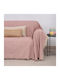 Naf Naf Highline Ριχτάρι Τριθέσιου Καναπέ Chenille 180x300εκ. Powder