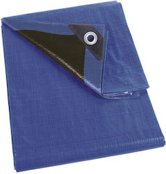 Perel Waterproof Tarpaulin 140gr/m² 5x5m Light Type Blue Perel Waterproof Tarpaulin 140gr/m² 5x5m Light Type Blue