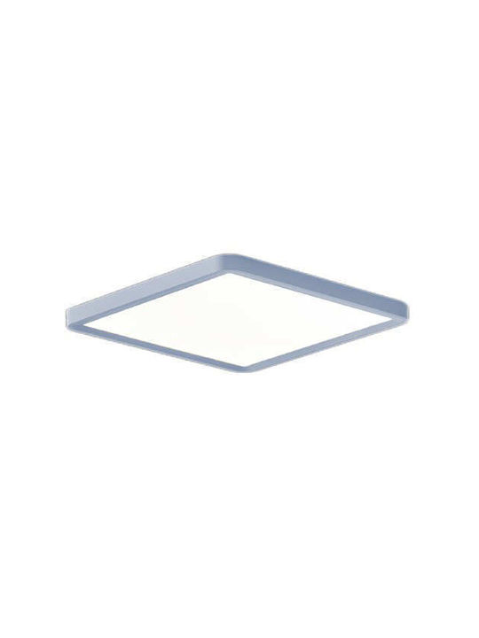 Inlight Deckenleuchte montieren 50cm Silber mit integrierter LED 42045-Silber