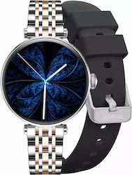 Smartwatch Gravity Gt26-5 1.27" 2 Straps Silver Gold Black Smartwatch Gravity Gt26-5 1.27" 2 Straps Silver Gold Black