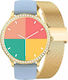 Smartwatch Gravity Zloty Strap Bracelet Gt5-4