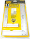 Carpenters Aluminum Angle Ruler Length 25cm with Spirit Level