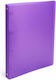 Dosar PP 25x32x2 4 Inele 2cm Spate A4 Transparent Violet