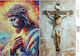 Craftistico Ριζόχαρτο Decoupage 30x40cm Ιησούς Χριστός Εσταυρωμένος Ii