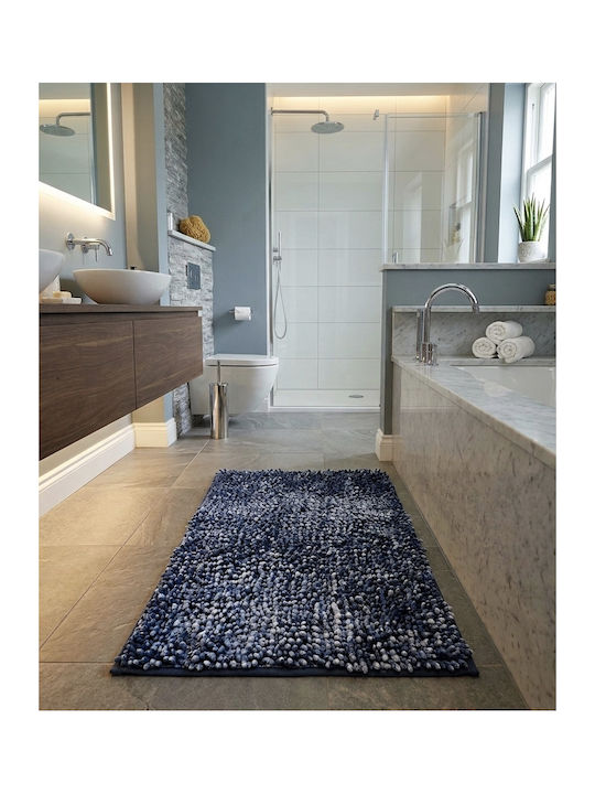 Non-Slip Bath Mat 20150084 Blue 50x80cm