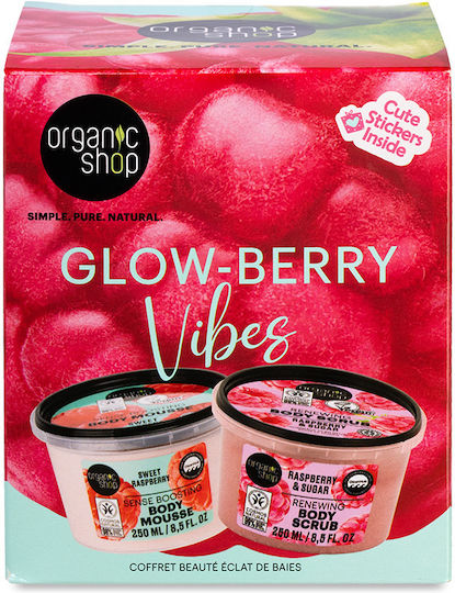 Natura Siberica Glow-Berry Vibes Skin Care Set for Moisturizing & Brightening