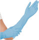 Disposable Blue Nitrile Safety Gloves 50 Pieces