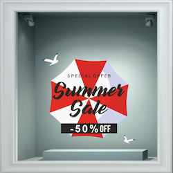 Αυτοκόλλητο Εκπτώσεων - Summer Sale 94 - Πράσινο