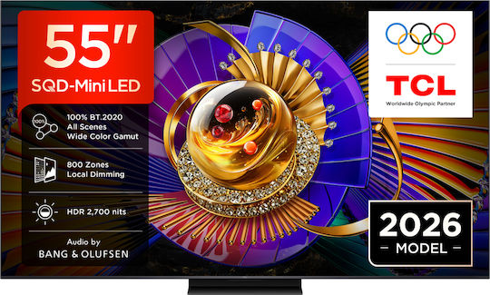 TCL Smart Fernseher 55" 4K Ultra HD Mini-LED C7L HDR (2026) 55C7L