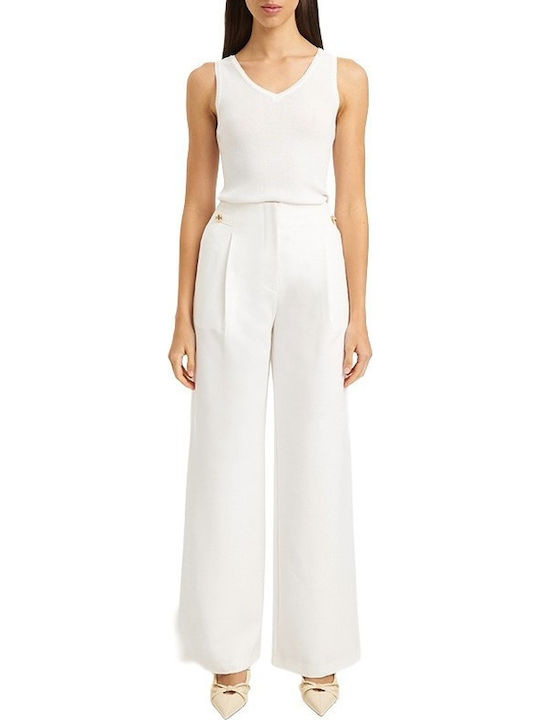 Mind Matter Women's High Rise Fabric Trousers i...