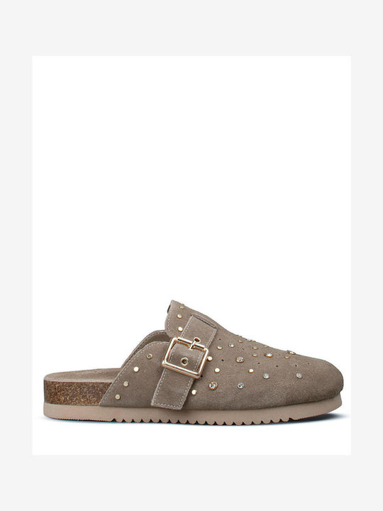 Carmela Footwear Women's Clogs Beige