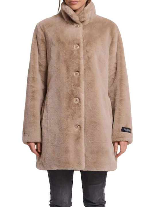 Short Women's Fur Beige NONNA 7002511