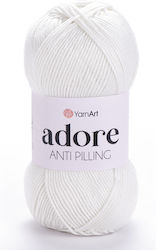 Adore Yarnart 357 Ζαχαρί Νήμα Πλεξίματος Anti P...