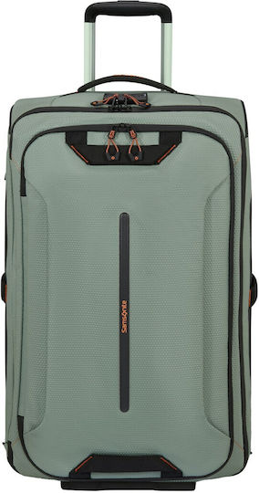 Samsonite Ecodiver Σακ Βουαγιάζ Πράσινο με Ρόδες Υφασμάτινο