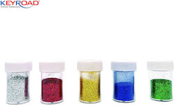 Χρυσόσκονη 8gr Glitter 6 Χρωμ.keyroad
