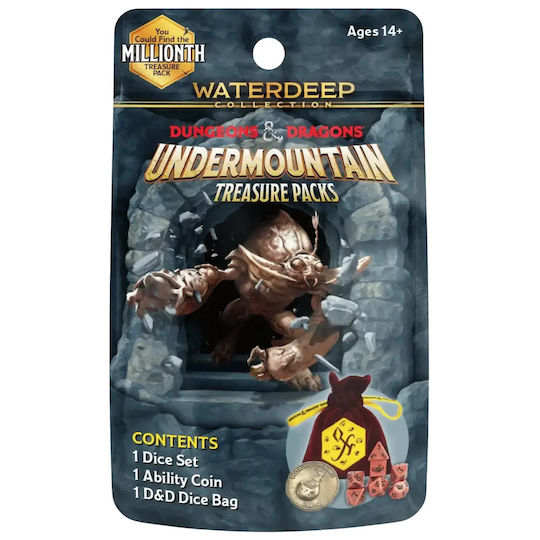 Dungeons & Dragons Undermountain Treasure Packs Pdq Conținut Aleator