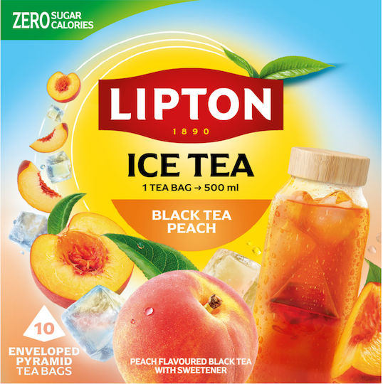 Lipton Ice Tea Ροδάκινο σε Σκόνη Χωρίς Ανθρακικό 35gr