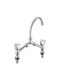 Sabrina Mixing Sink Faucet Silver