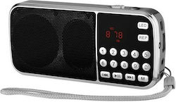Diva Retro L-088 Mini Φορητό Επαναφορτιζόμενο Μαύρο Diva Retro L-088 Mini Φορητό Επαναφορτιζόμενο Μαύρο