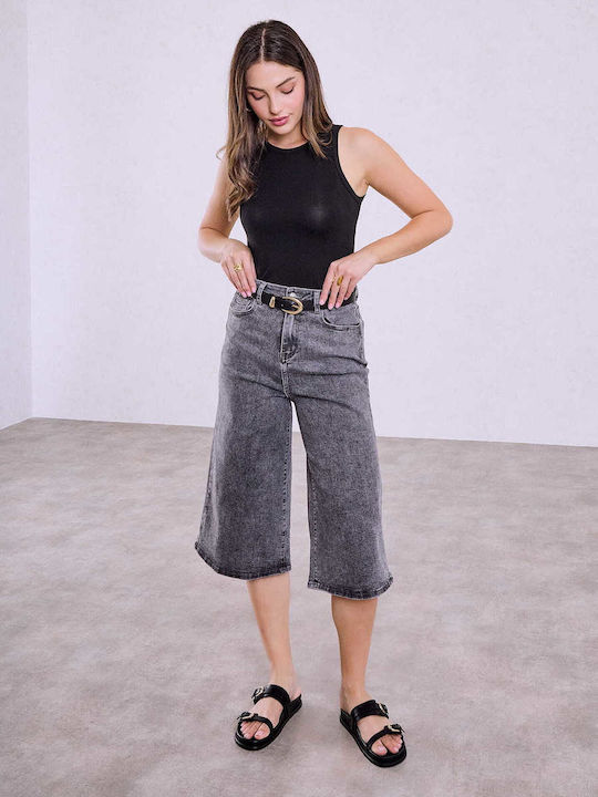Celestino Top Elastic Slim Fit Negru
