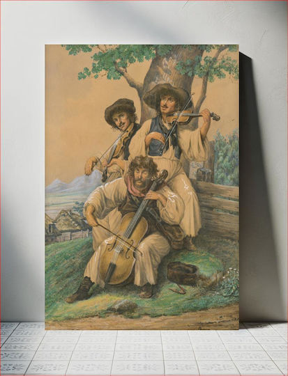 Gemälde Gypsy Music 70x100