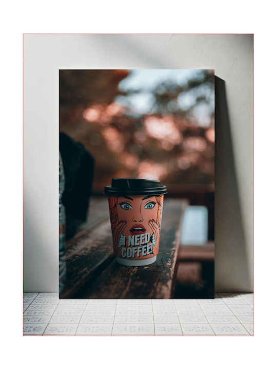 Панел Coffee Cup Pop Art Design Чаша Кафе Pop Art Design 115x170
