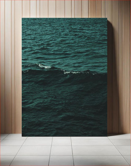Panou Waves In Sea Călmate În Marea 115x170