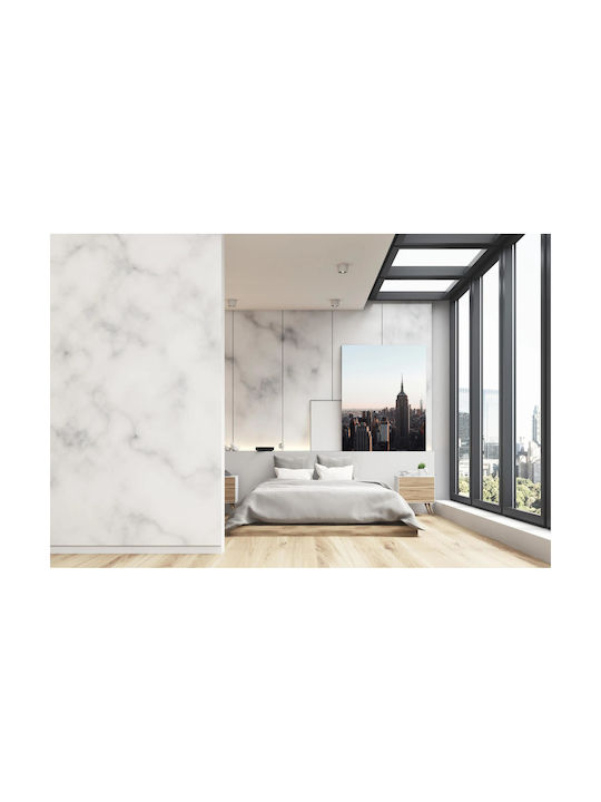 Gemälde New York City Skyline bei Dämmerung Ο Ορίζοντας Νέας Υόρκης στο Σούρουπο 70x100