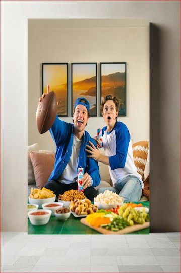 Painting Football Game Snack Time Football Game Snack Time 100x150