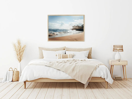 iLovePrints Tropical Beach Bei Sea Gemälde 150x100