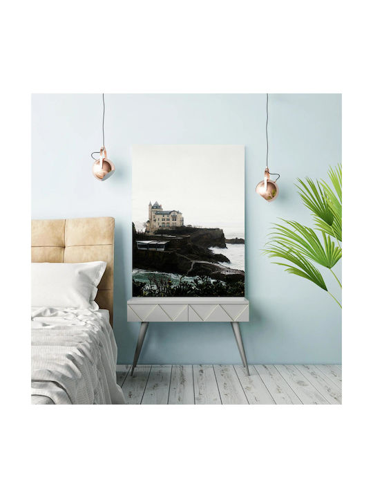 Πίνακας Castle By Sea Κάστρο Δίπλα Στη Θάλασσα 70x100