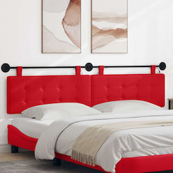 vidaXL Metal Bed Headboard Cushion 210x55cm