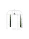 Relaxdays Ghiveci De Flori Alb 269x211cm