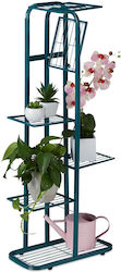 Relaxdays Metal Green Plant Stand 107x44x24cm