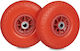 Relaxdays 10036111_47 Rubber Wheel for Stroller 260x85mm