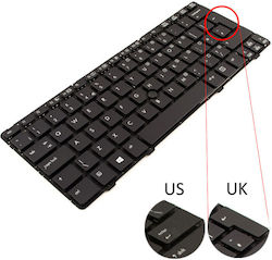 Laptop Keyboard Hp Compaq Elitebook 2560p Uk Layout