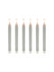 Relaxdays Lămpi Decorative Pentru Masă LED Lumânare 6 Buc 25x2.2 cm