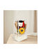 Graduation Gift Teddy Bear Sunflower In Transparent Box 26 × 10.5 × 14 Cm Decorative Gift Box