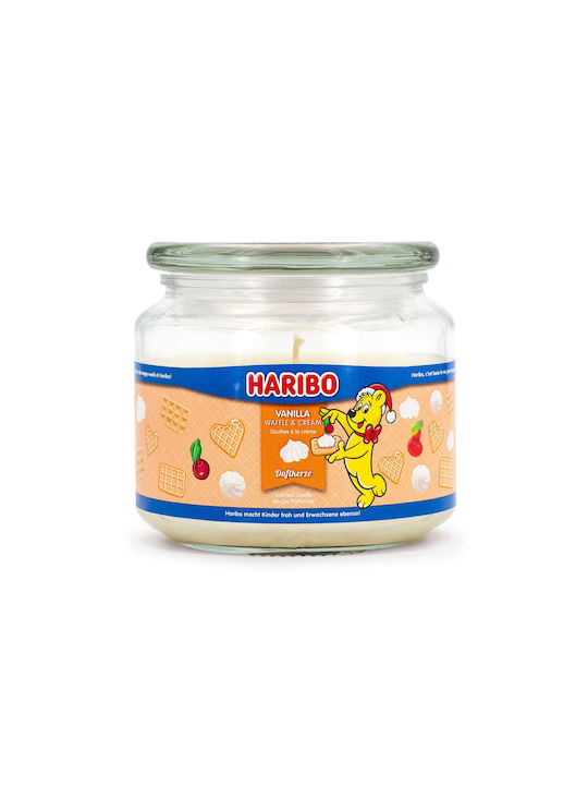 Relaxdays Aromatisches Kerze in Gefäß Beiges 300gr