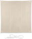 Relaxdays Quadratisches Sonnensegel Beiges 4x4m