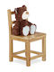 Kinderstuhl Beige 50x28x28.5cm