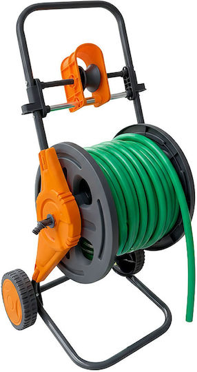 Relaxdays Wheeled Garden Hose Box for Hose up to 60m