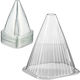 Set 80 Huse Transparente Pentru Plante Relaxdays 22x19x19 Cm Protecție Împotriva Soarelui Îngheț