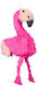 Relaxdays Flamingo Pinata Rosa Schwarz 80x40x14cm