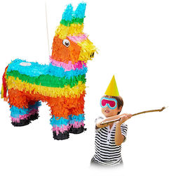 Colorful Llama Pinata Relaxdays 56x41x13cm 0.2kg